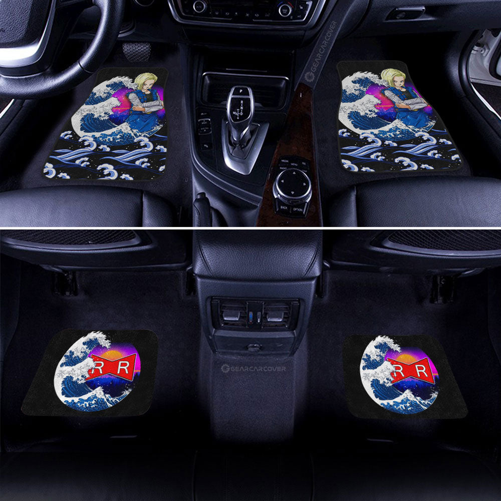 Dragon Ball Car Mats Android 18 Car Floor Mats Dragon Ball Car Interior Floor Mats