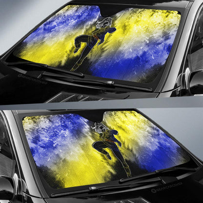 Android 18 Car Sunshade Custom Anime Car Accessories