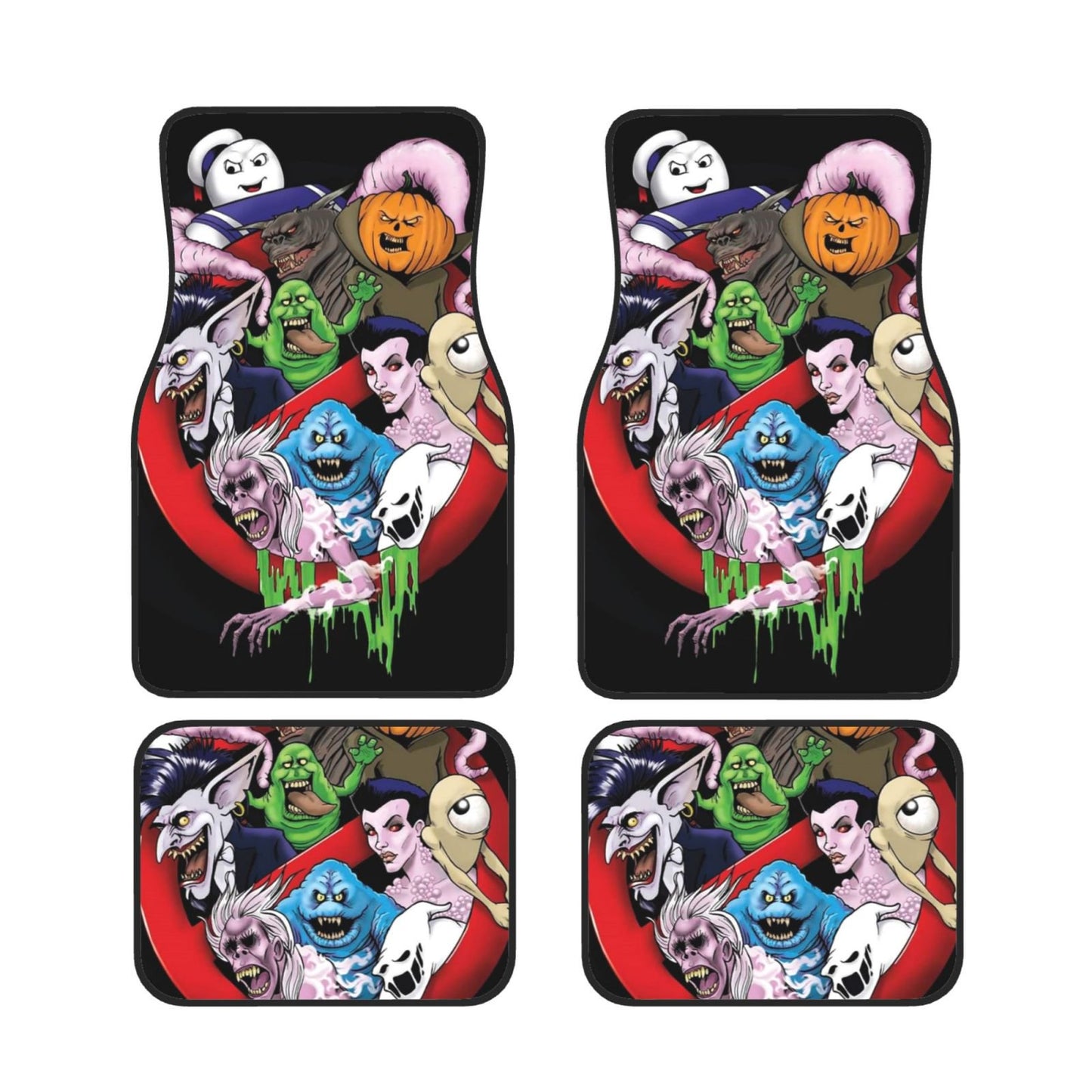 Ghostbusters Car Floor Mats Animation All Types Of Ghost Car Mats