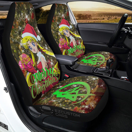 Sailor Moon Car Seat Covers Sailor Moon Merry Christmas Seat Covers Colorful