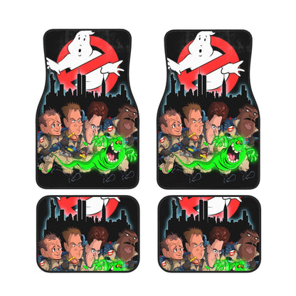 Ghostbusters Car Floor Mats Ghostbusters Symbol Characters Slimer Cartoon Car Mats