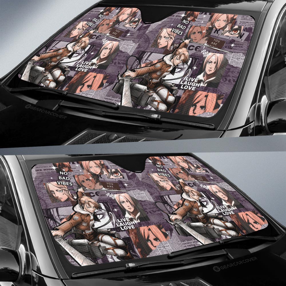 Annie Leonhart Car Sunshade Custom Car Interior Accessories