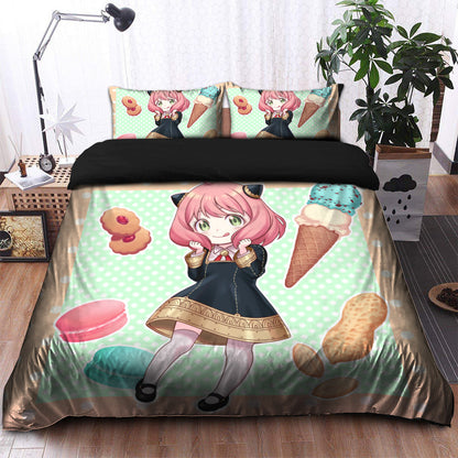 Anya Forger Icecream Spy x Family Bedding Set