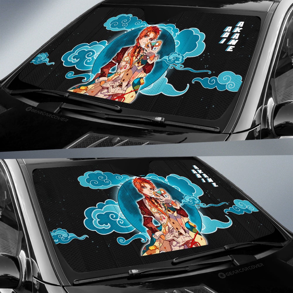 Aoi Akane Car Sunshade Custom Hanako-kun