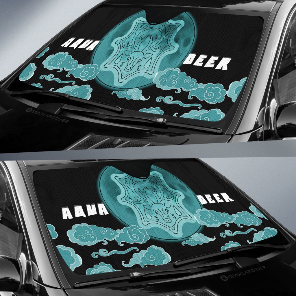 Aqua Deer Car Sunshade Custom Car Accessories