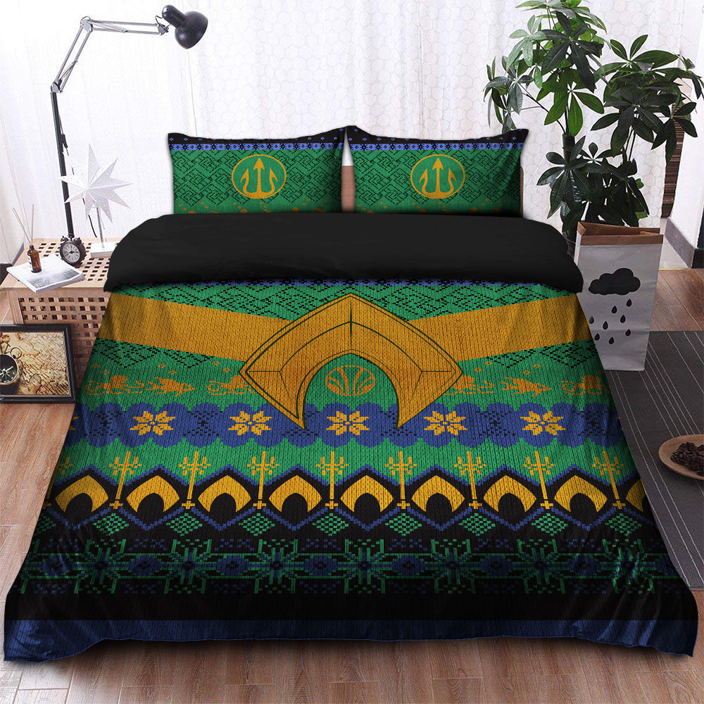 Aquaman Christmas Bedding Set
