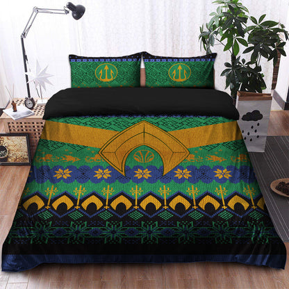 Aquaman Christmas Bedding Set