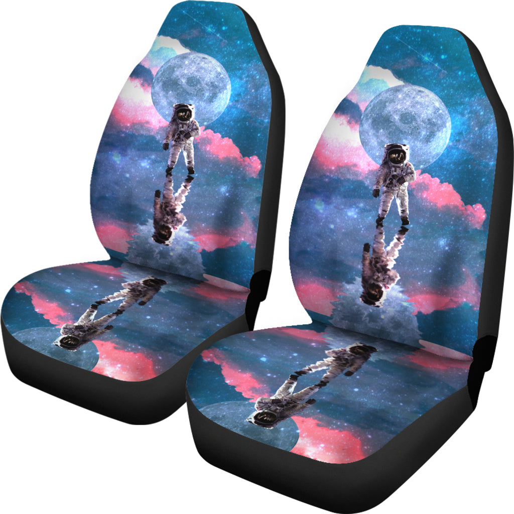 Astronaut Car Seat Covers Astronaut Dream Moon And Galaxy Seat Covers Colorful