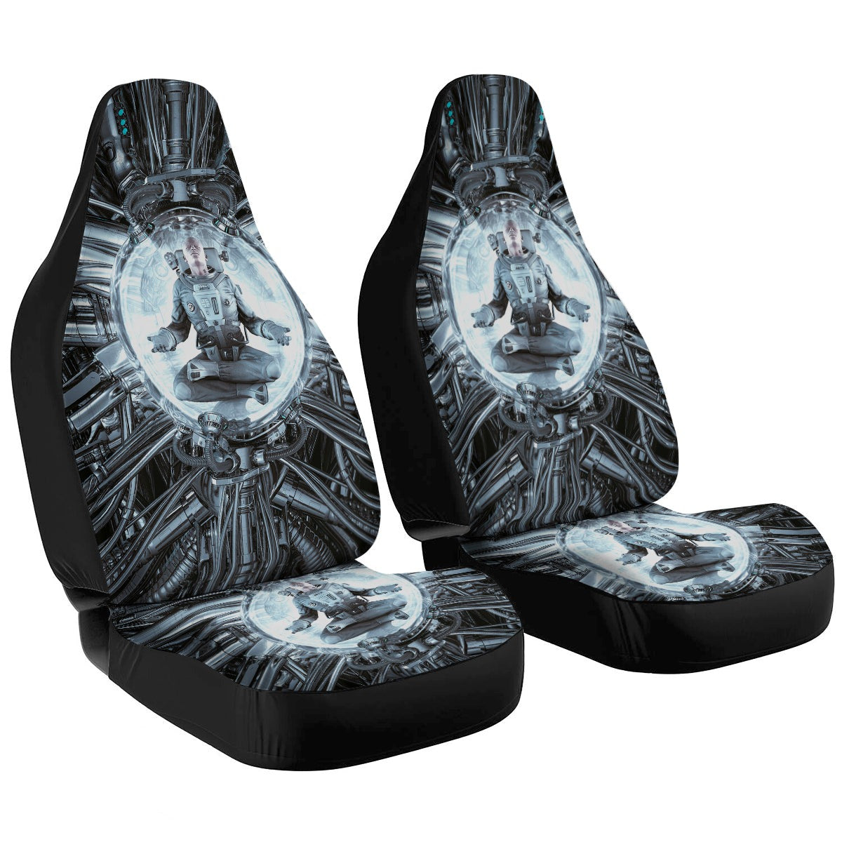 Astronaut Car Seat Covers Astronaut In Machine Seat Covers Gray