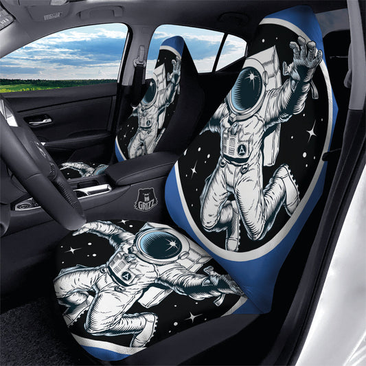 Astronaut Car Seat Covers Astronaut In The Space Seat Covers Black Blue