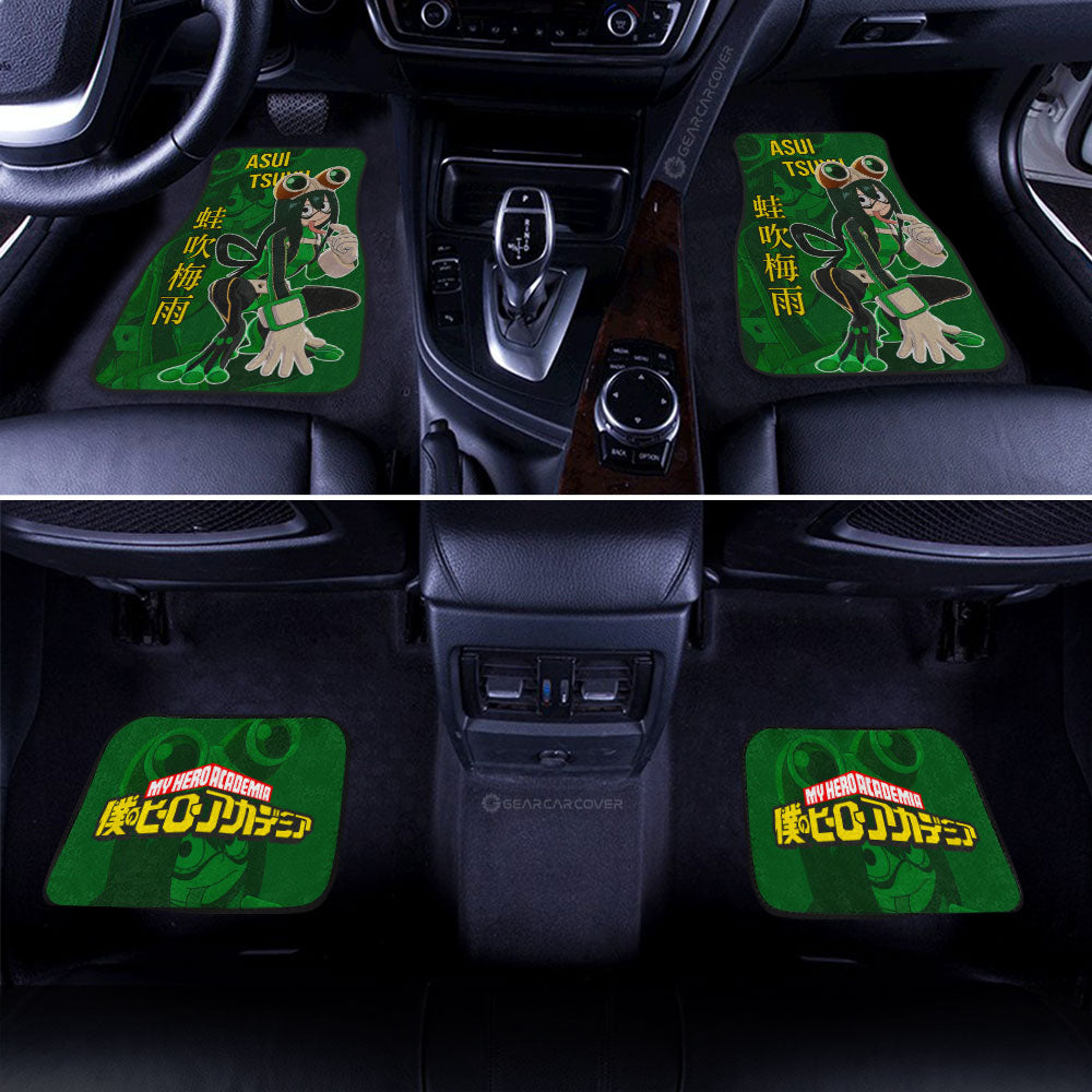 My Hero Academia Car Mats Asui Tsuyu Car Floor Mats