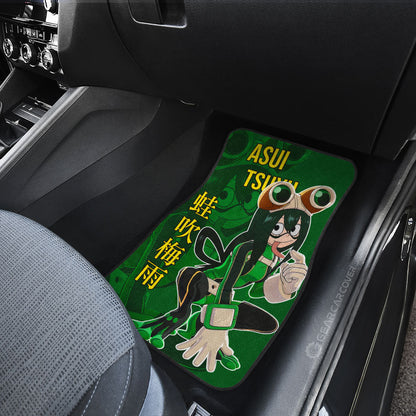 My Hero Academia Car Mats Asui Tsuyu Car Floor Mats