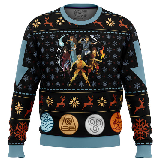Avatar The Last Airbender Ugly Christmas Sweater