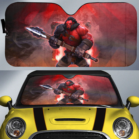 Axe Car Sunshade Custom Car Accessories