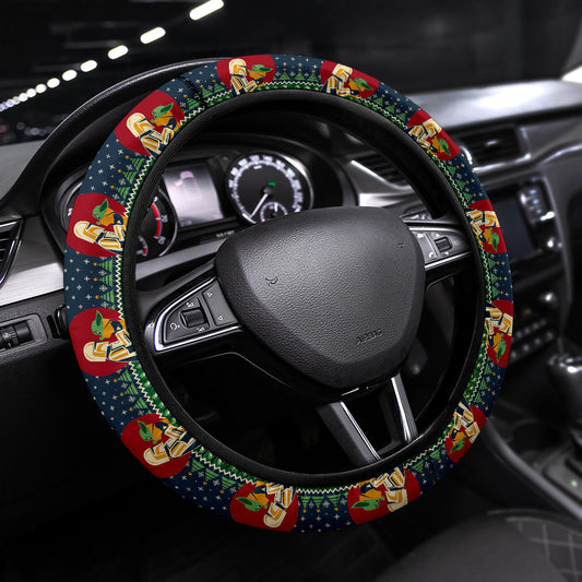 SW Steering Wheel Cover Baby Yoda Mandalorian Cute Driving Wheel Cover Colorful