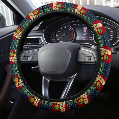 SW Steering Wheel Cover Baby Yoda Mandalorian Cute Driving Wheel Cover Colorful