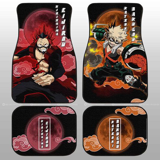 My Hero Academia Car Mats Bakugo And Eijirou Car Floor Mats