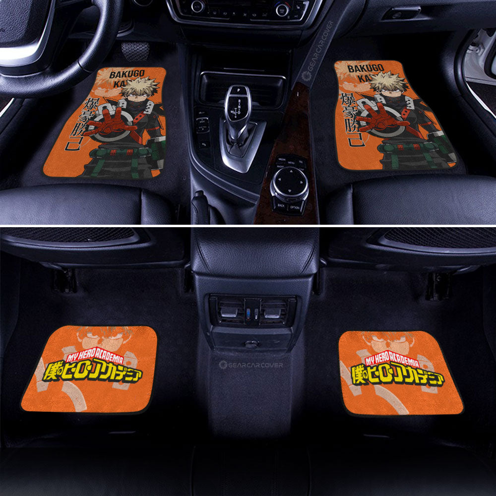 My Hero Academia Car Mats Bakugo Katsuki Car Floor Mats