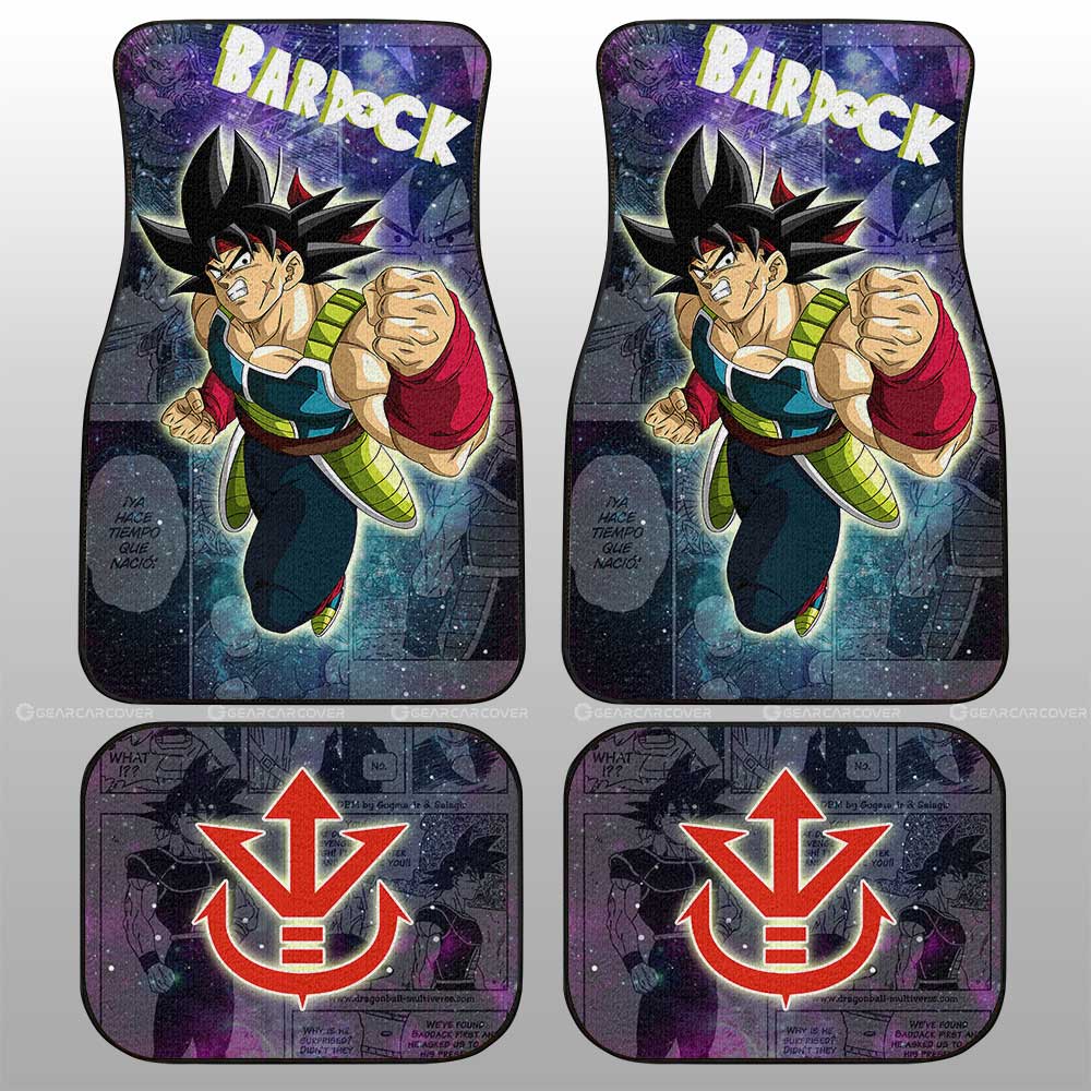 Dragon Ball Car Mats Bardock Car Floor Mats Car Manga Galaxy Style Car Floor Mats