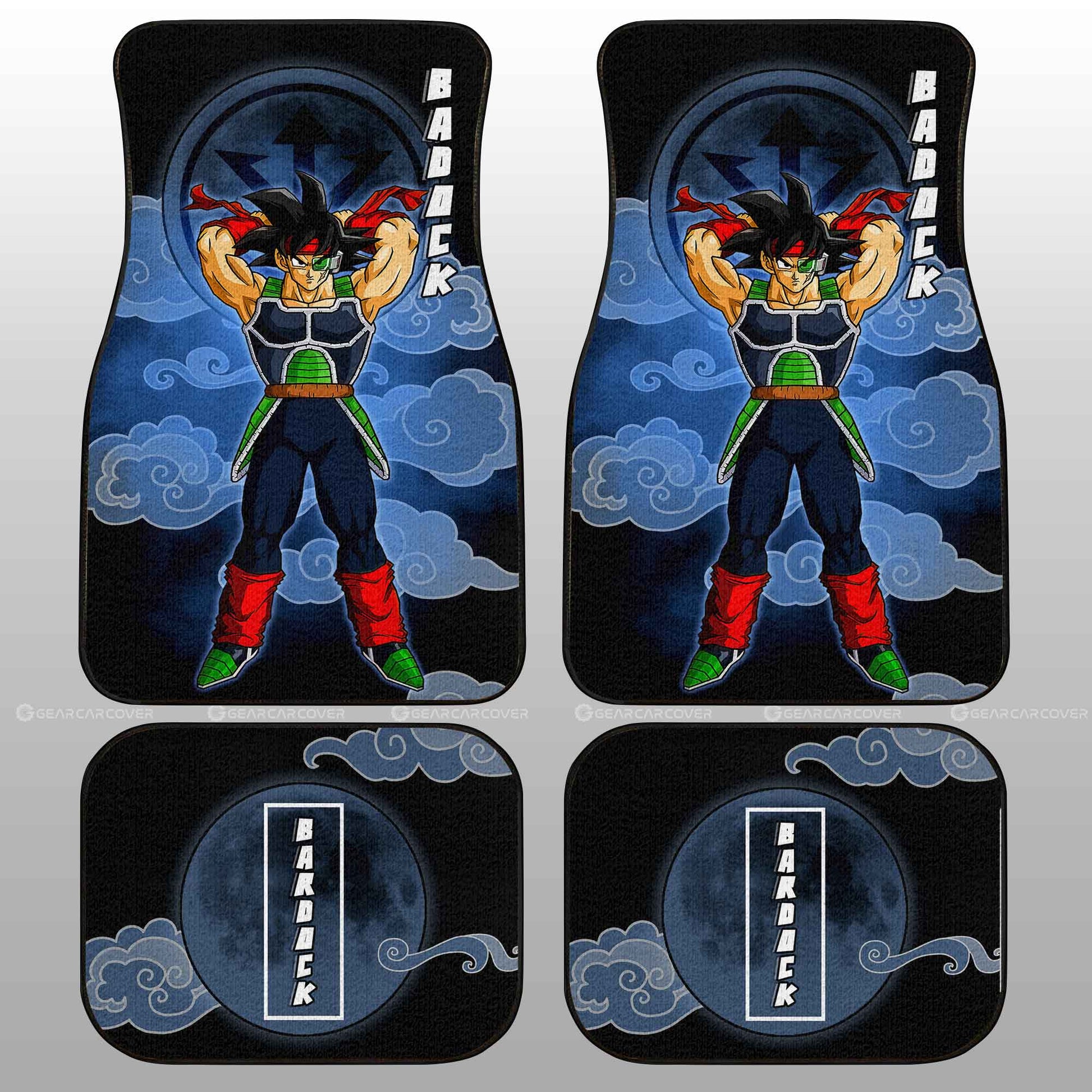 Dragon Ball Car Mats Bardock Car Floor Mats Car Interior Floor Mats