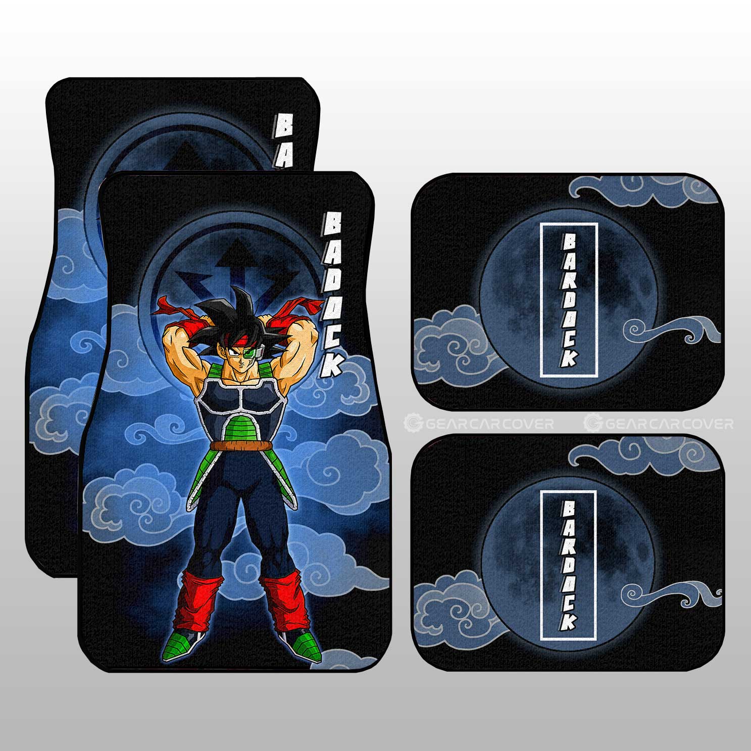 Dragon Ball Car Mats Bardock Car Floor Mats Car Interior Floor Mats