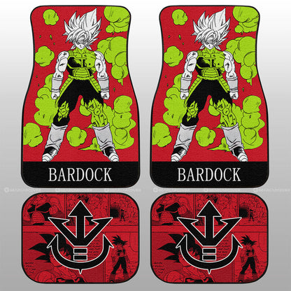 Dragon Ball Car Mats Bardock Car Floor Mats Dragon Ball Anime Manga Color Style Car Floor Mats