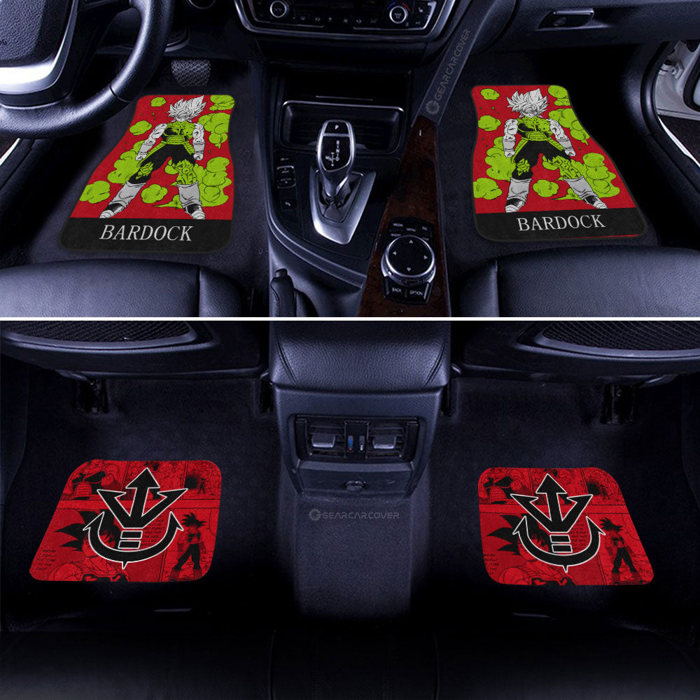 Dragon Ball Car Mats Bardock Car Floor Mats Dragon Ball Anime Manga Color Style Car Floor Mats