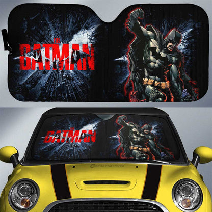 Batman Car Sun Shade The Batman Bunch Graphic Winshield Sun Shade Black