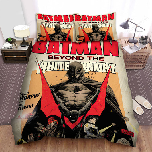 Batman Bedding Set DC Batman Beyond The White Knight Duvet Covers Colorful Unique Gift