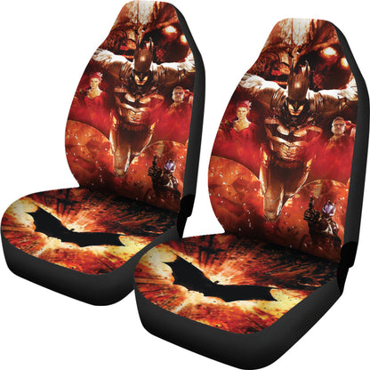 Batman Car Seat Covers Batman And Other Character Graphic Seat Covers Red