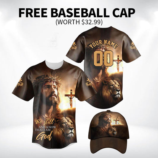 Be Still And Know That I Am God Baseball Jersey Bundle