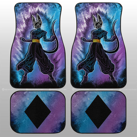 Dragon Ball Car Mats Beerus Car Floor Mats Anime Car Floor Mats