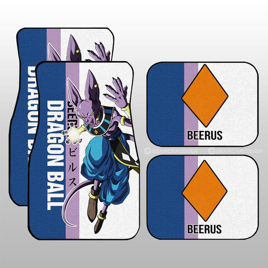 Dragon Ball Car Mats Beerus Car Floor Mats Car For Fans Car Floor Mats