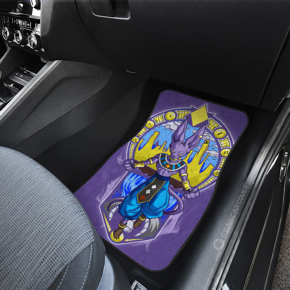 Dragon Ball Car Mats Beerus Car Floor Mats Car Interior Floor Mats