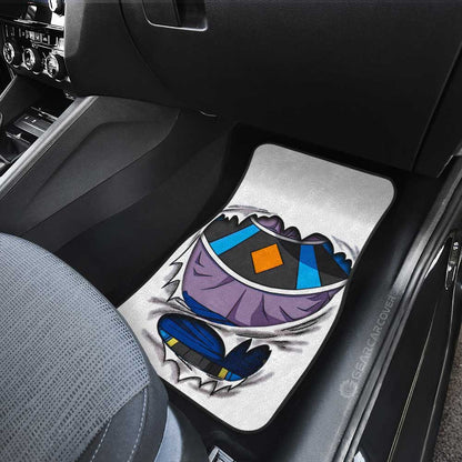 Dragon Ball Car Mats Beerus Uniform Car Floor Mats Dragon Ball AnimeFloor Mats