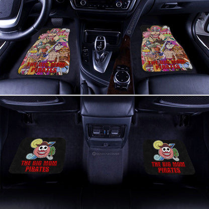 One Piece Car Mats The Big Mom Pirates Characters Graphic Car Floor Mats Colorful