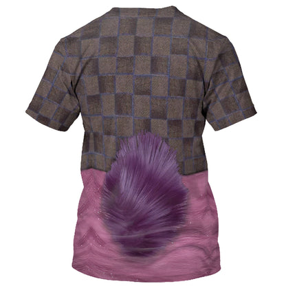 Inside Out T-shirt DN Bing Bong Inside Out Costume T-shirt Pink Unisex