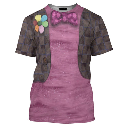 Inside Out T-shirt DN Bing Bong Inside Out Costume T-shirt Pink Unisex