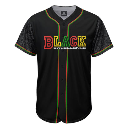 Black Excellence Today “Blackity Black” - African American Baseball Jersey - Gift for Black Dad, Grandpa, Husband