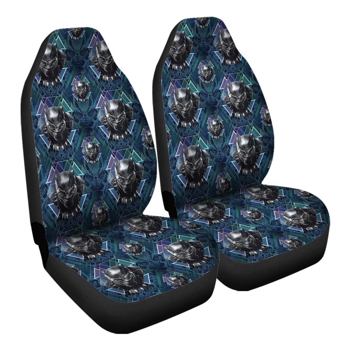 Black Panther Car Seat Covers Hero Black Panther Pattern Seat Covers Black Green