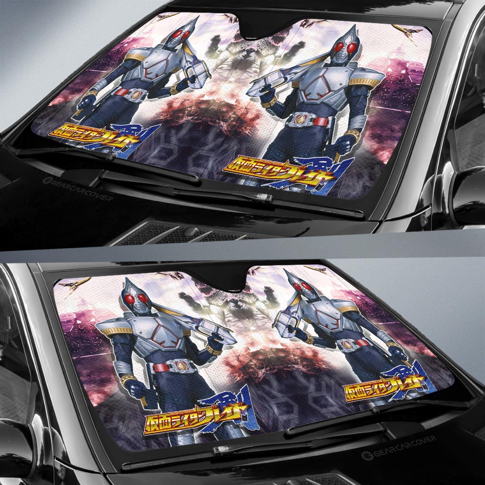 Blade Car Sunshade Custom Kamen Rider Car Accessories