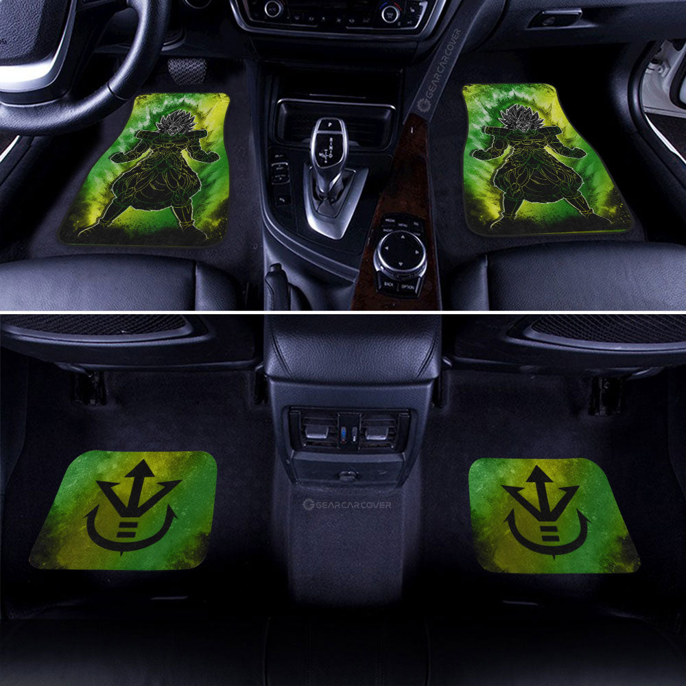 Dragon Ball Car Mats Broly Car Floor Mats Anime Car Floor Mats