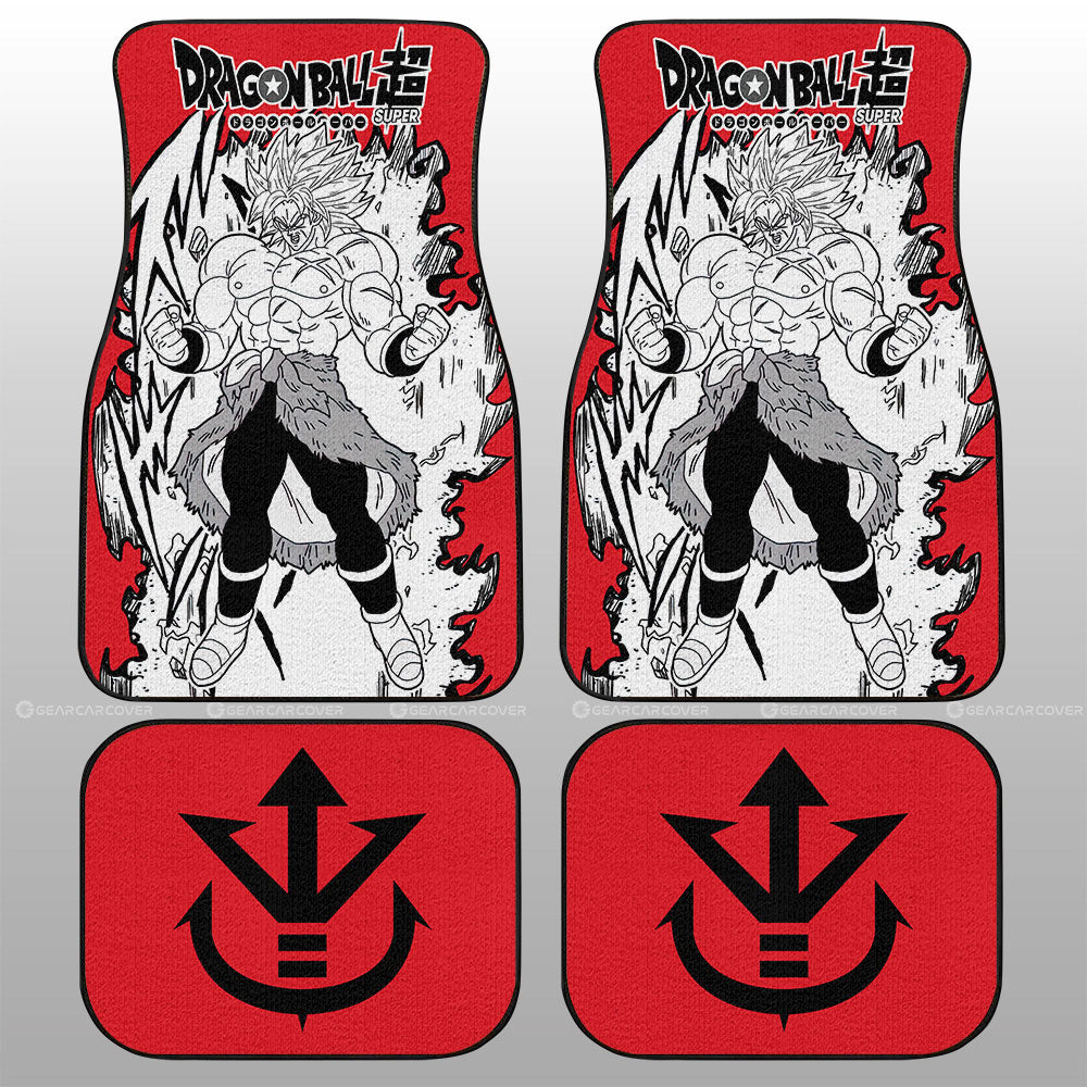 Dragon Ball Car Mats Broly Car Floor Mats Demon Slayer Car Floor Mats