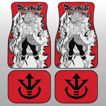 Dragon Ball Car Mats Broly Car Floor Mats Demon Slayer Car Floor Mats