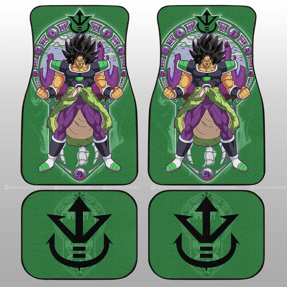 Dragon Ball Car Mats Broly Car Floor Mats Car Interior Floor Mats