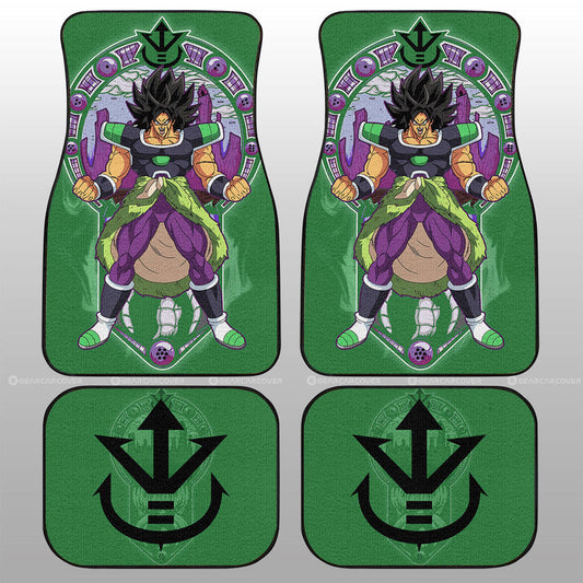 Dragon Ball Car Mats Broly Car Floor Mats Car Interior Floor Mats