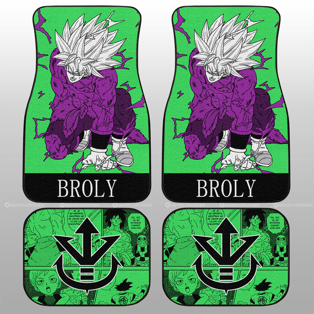 Dragon Ball Car Mats Broly Car Floor Mats For CarFloor Mats