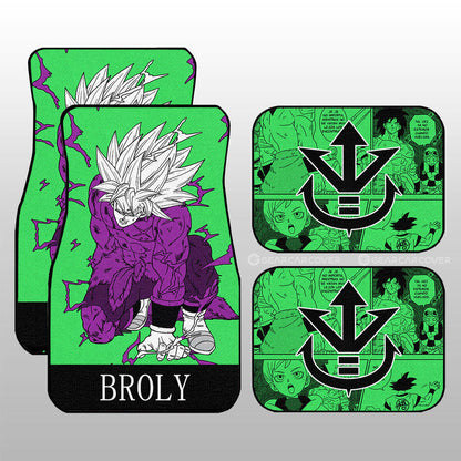 Dragon Ball Car Mats Broly Car Floor Mats For CarFloor Mats