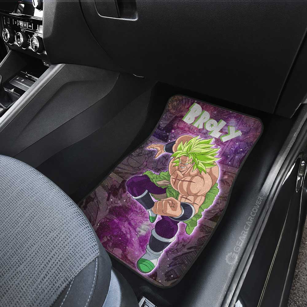 Dragon Ball Car Mats Broly Car Floor Mats Galaxy Style Car Floor Mats