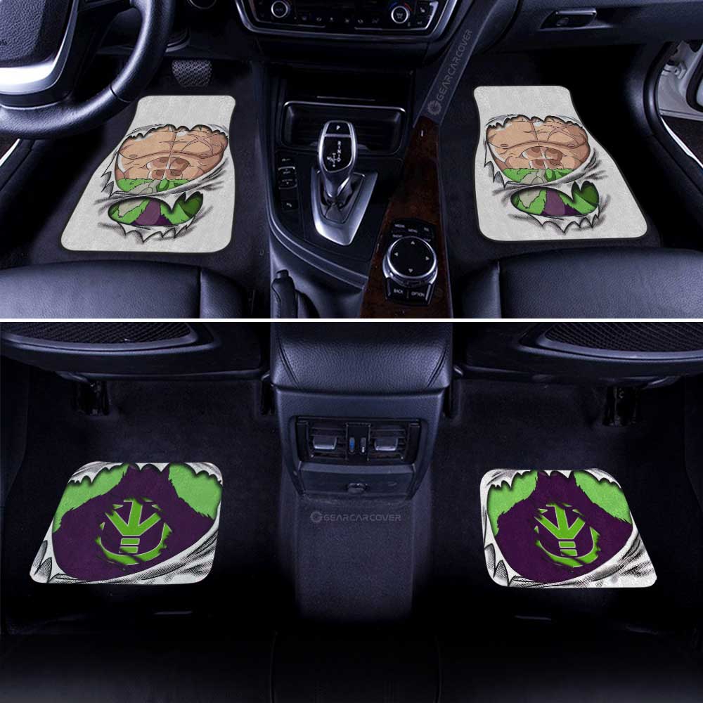 Dragon Ball Car Mats Broly Uniform Car Floor Mats Demon Slayer Car Floor Mats